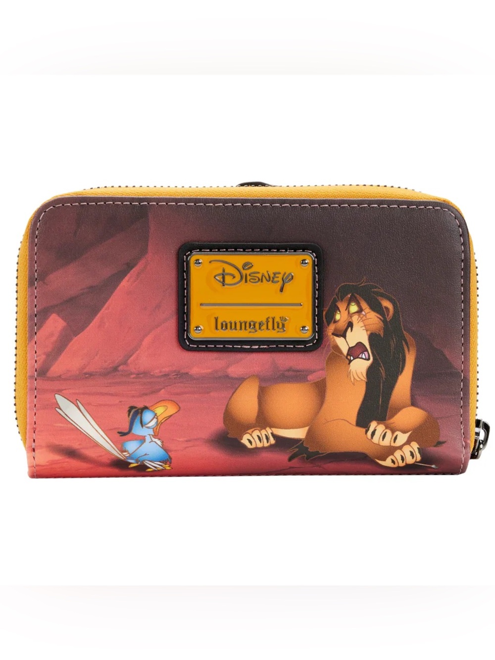 NWT Disney Loungefly Wallet - Villains Scene - Lion King Scar Zip Around Wallet - Picture 2 of 13